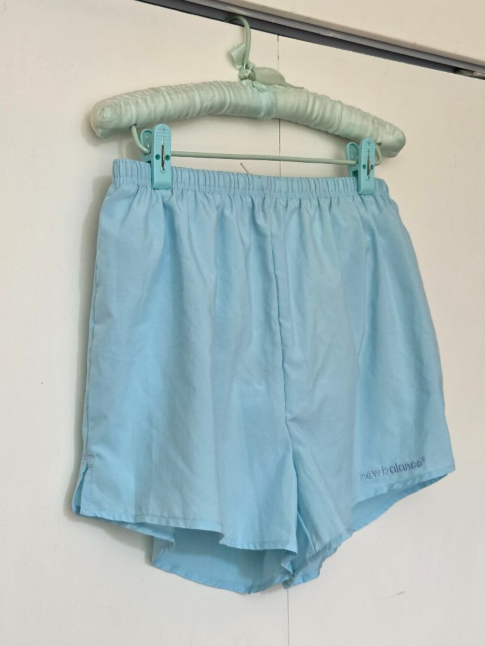 New Balance Baby Blue Women's Shorts